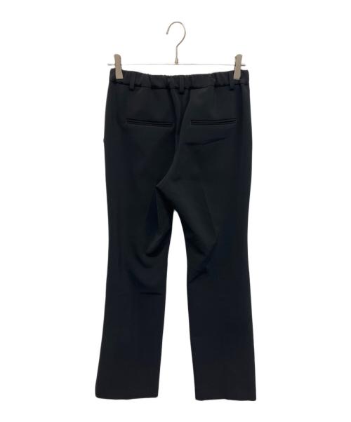 Whim Gazette（ウィムガゼット）Whim Gazette (ウィムガゼット) フロントスリットパンツ ブラック サイズ:36の古着・服飾アイテム