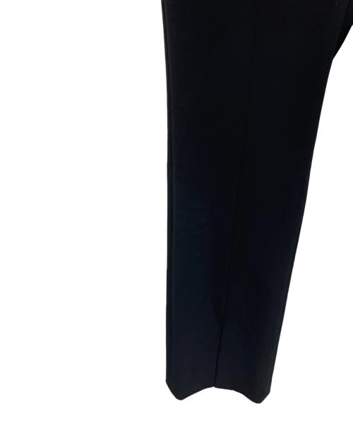 Whim Gazette（ウィムガゼット）Whim Gazette (ウィムガゼット) フロントスリットパンツ ブラック サイズ:36の古着・服飾アイテム