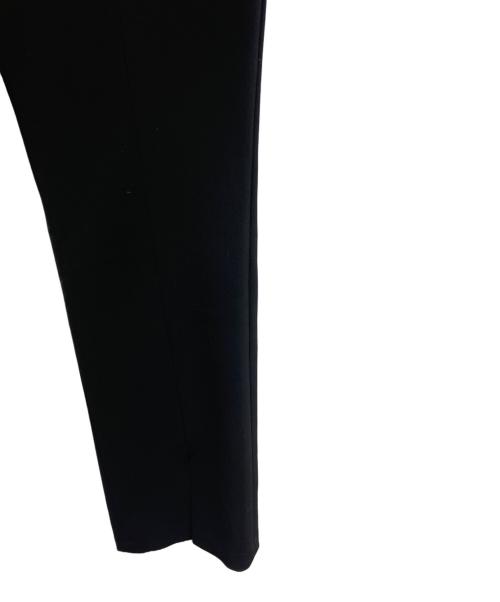 Whim Gazette（ウィムガゼット）Whim Gazette (ウィムガゼット) フロントスリットパンツ ブラック サイズ:36の古着・服飾アイテム