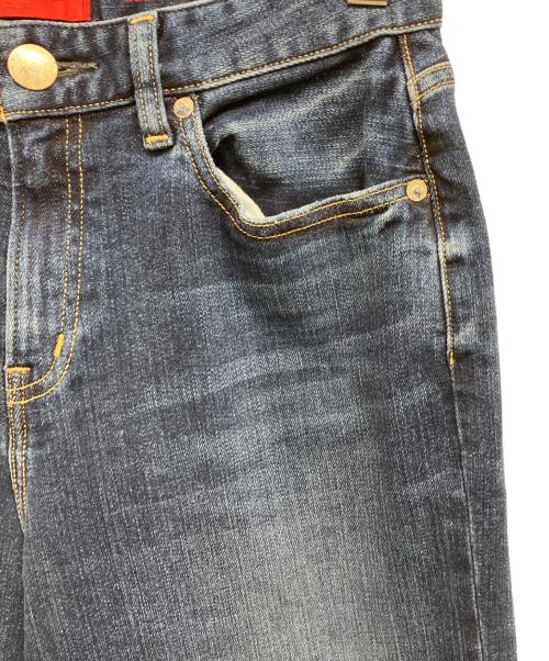 RED CARD（レッドカード）RED CARD (レッドカード) ワイドデニムパンツ インディゴ サイズ:25の古着・服飾アイテム