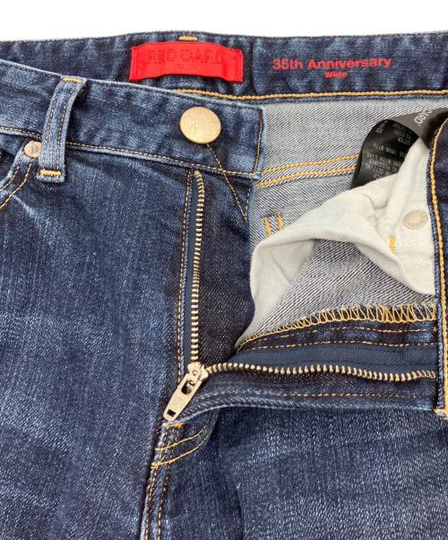RED CARD（レッドカード）RED CARD (レッドカード) ワイドデニムパンツ インディゴ サイズ:25の古着・服飾アイテム