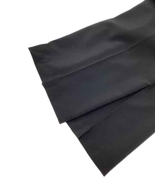 ASTRAET（アストラット）ASTRAET (アストラット) コンビ ウエストドローコードフレアパンツ ブラック サイズ:1の古着・服飾アイテム