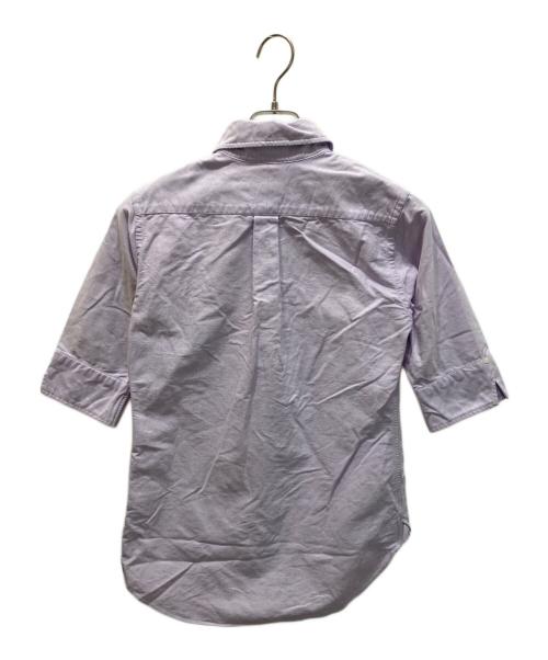 MADISON BLUE（マディソンブルー）MADISON BLUE (マディソンブルー) MADISON SHIRT OX パープル サイズ:02の古着・服飾アイテム