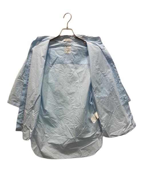 MADISON BLUE（マディソンブルー）MADISON BLUE (マディソンブルー) パールボタンシャツ ブルー サイズ:Sの古着・服飾アイテム