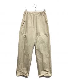 H BEAUTY&YOUTH（エイチ ビューティー&ユース）の古着「H　BEAUTY&YOUTH UNITED ARROWS　タイプライタースノーパンツ」｜アイボリー