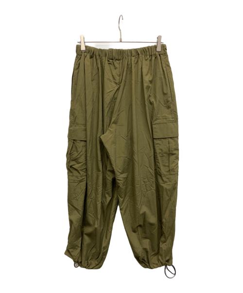 JOURNAL STANDARD（ジャーナルスタンダード）JOURNAL STANDARD (ジャーナルスタンダード) Nylon Belted ミリタリーパンツ グリーン サイズ:Freeの古着・服飾アイテム