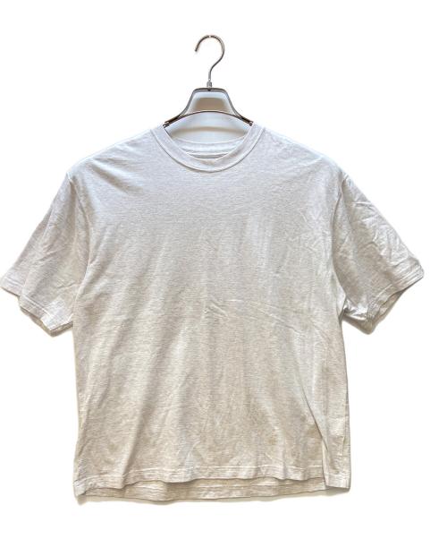 The Ennoy Professional（ザ エンノイ プロフェッショナル）THE ENNOY PROFESSIONAL (ザ エンノイ プロフェッショナル) 袖ラバーロゴTシャツ グレー サイズ:Mの古着・服飾アイテム