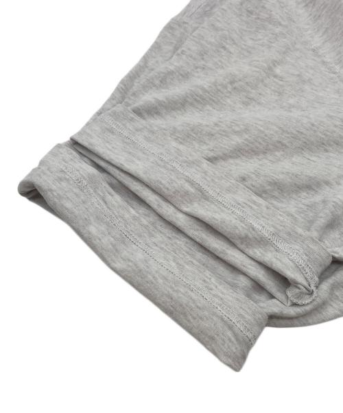The Ennoy Professional（ザ エンノイ プロフェッショナル）THE ENNOY PROFESSIONAL (ザ エンノイ プロフェッショナル) 袖ラバーロゴTシャツ グレー サイズ:Mの古着・服飾アイテム