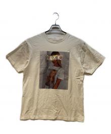 GOD SELECTION XXX（ゴッド セレクション トリプルエックス）の古着「ホログラムフォトプリント半袖Tシャツ」｜ホワイト