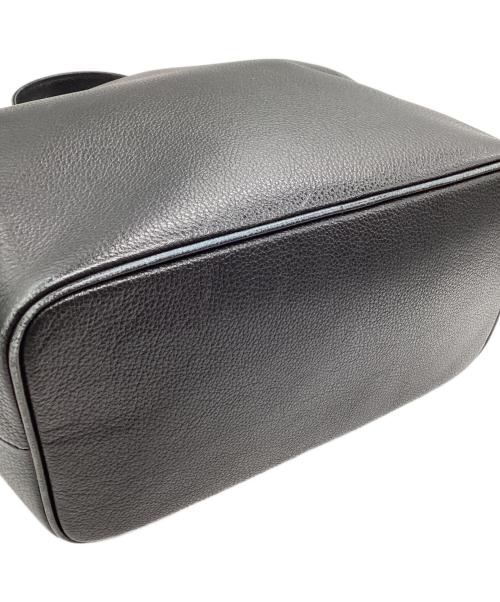 Yves Saint Laurent（イヴサンローラン）Yves Saint Laurent (イヴサンローラン) ダイヤカット2WAYバッグ ブラックの古着・服飾アイテム