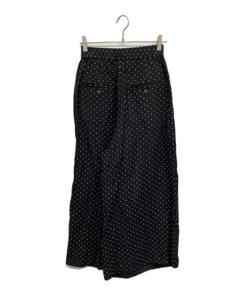 JOURNAL STANDARD（ジャーナルスタンダード）JOURNAL STANDARD (ジャーナルスタンダード) レーヨン麻タックワイドキュロット ブラック サイズ:36の古着・服飾アイテム