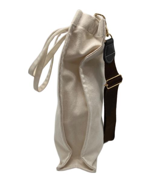 YOUNG & OLSEN The DRYGOODS STORE（ヤングアンドオルセン ザ ドライグッズストア）YOUNG & OLSEN The DRYGOODS STORE (ヤングアンドオルセン ザ ドライグッズストア) FRAMeWORK (フレームワーク) 別注トートバッグ ベージュの古着・服飾アイテム