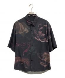 LAD MUSICIAN（ラッドミュージシャン）の古着「Short Sleeve Big Shirt」｜ブラック