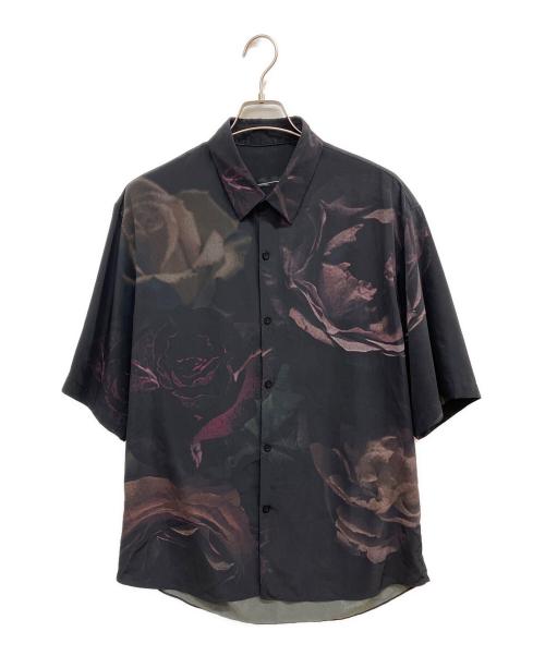 LAD MUSICIAN（ラッドミュージシャン）LAD MUSICIAN (ラッドミュージシャン) Short Sleeve Big Shirt ブラック サイズ:44の古着・服飾アイテム