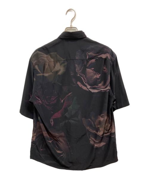 LAD MUSICIAN（ラッドミュージシャン）LAD MUSICIAN (ラッドミュージシャン) Short Sleeve Big Shirt ブラック サイズ:44の古着・服飾アイテム