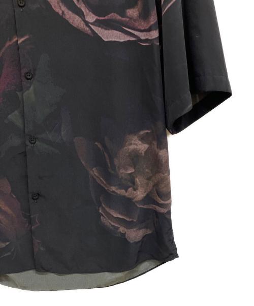 LAD MUSICIAN（ラッドミュージシャン）LAD MUSICIAN (ラッドミュージシャン) Short Sleeve Big Shirt ブラック サイズ:44の古着・服飾アイテム