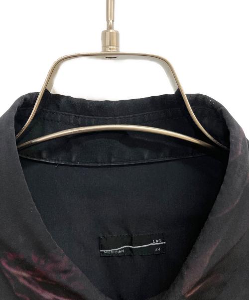 LAD MUSICIAN（ラッドミュージシャン）LAD MUSICIAN (ラッドミュージシャン) Short Sleeve Big Shirt ブラック サイズ:44の古着・服飾アイテム