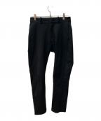 ATTACHMENTアタッチメント）の古着「TAPERED SLACKS」｜ブラック