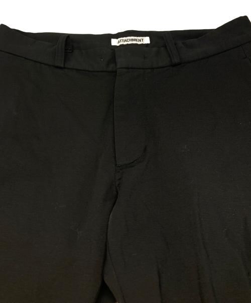 ATTACHMENT（アタッチメント）ATTACHMENT (アタッチメント) TAPERED SLACKS ブラック サイズ:1の古着・服飾アイテム