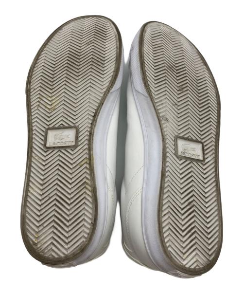 LACOSTE（ラコステ）LACOSTE (ラコステ) Lerond Pro ホワイト サイズ:UK　11の古着・服飾アイテム