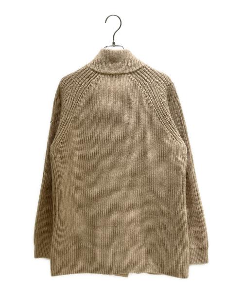 MONCLER（モンクレール）MONCLER (モンクレール) CARDIGAN TRICOT ベージュ サイズ:Sの古着・服飾アイテム