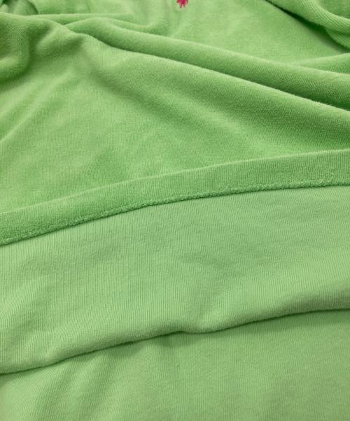 POLO RALPH LAUREN（ポロ・ラルフローレン）POLO RALPH LAUREN (ポロ・ラルフローレン) パイル地ポロシャツ グリーン サイズ:LLの古着・服飾アイテム