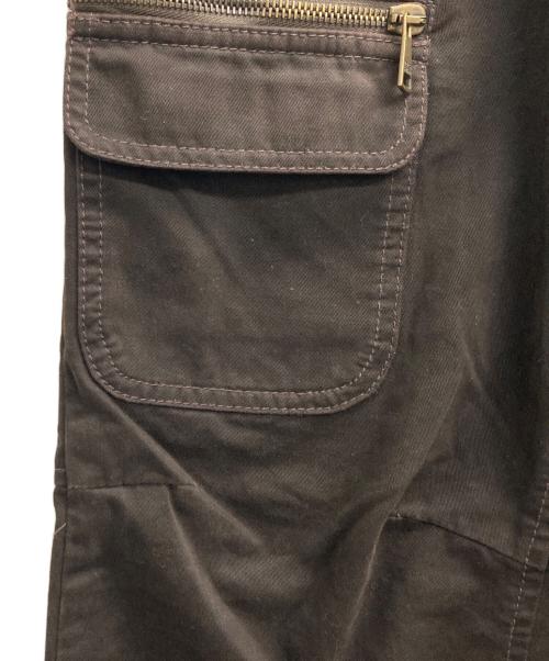 DOLCE & GABBANA（ドルチェ＆ガッバーナ）DOLCE & GABBANA (ドルチェ＆ガッバーナ) 多重ジップパンツ ブラウン サイズ:46の古着・服飾アイテム