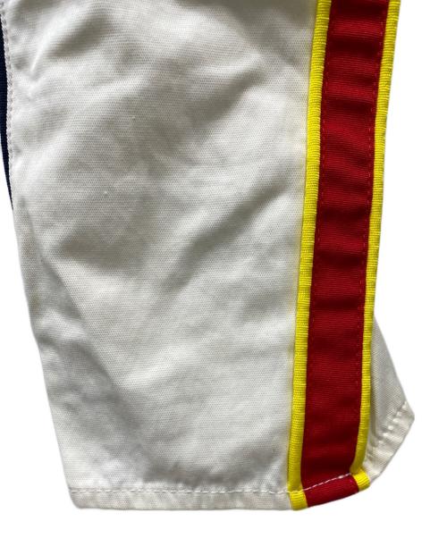 DSQUARED2（ディースクエアード）DSQUARED2 (ディースクエアード) レーシングパンツ ホワイト サイズ:50の古着・服飾アイテム