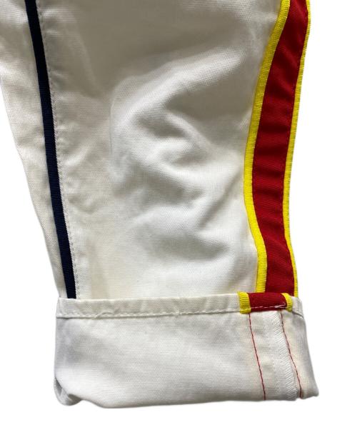 DSQUARED2（ディースクエアード）DSQUARED2 (ディースクエアード) レーシングパンツ ホワイト サイズ:50の古着・服飾アイテム