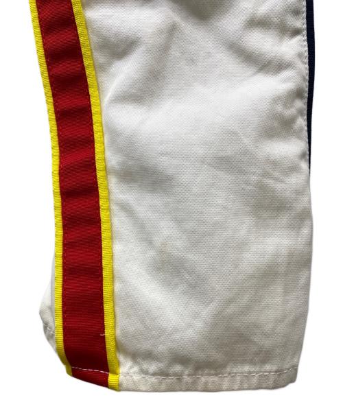 DSQUARED2（ディースクエアード）DSQUARED2 (ディースクエアード) レーシングパンツ ホワイト サイズ:50の古着・服飾アイテム