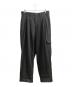 Yohji Yamamoto pour homme（ヨウジヤマモト プールオム）の古着「GABARDINE SAROUEL PANTS」｜ブラック