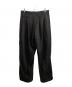 Yohji Yamamoto pour homme (ヨウジヤマモト プールオム) GABARDINE SAROUEL PANTS ブラック サイズ:2：50000円