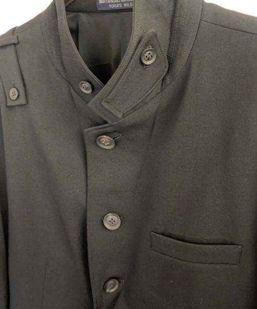 REGULATION Yohji Yamamoto（レギュレーションヨウジヤマモト）REGULATION Yohji Yamamoto (レギュレーションヨウジヤマモト) Reギャバ 5Bシングルジャケット ブラック サイズ:4の古着・服飾アイテム