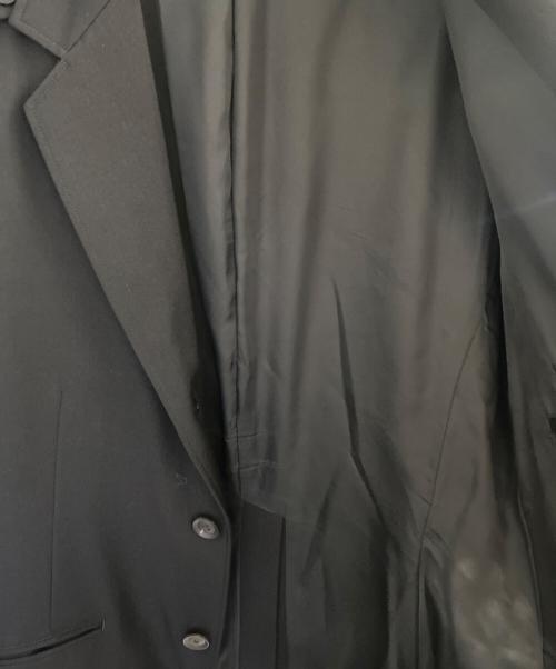 REGULATION Yohji Yamamoto（レギュレーションヨウジヤマモト）REGULATION Yohji Yamamoto (レギュレーションヨウジヤマモト) Reギャバ 5Bシングルジャケット ブラック サイズ:4の古着・服飾アイテム