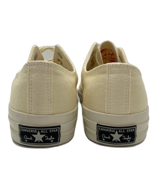 CONVERSE ADDICT（コンバース アディクト）CONVERSE ADDICT (コンバース アディクト) ローカットスニーカー アイボリー サイズ:29㎝の古着・服飾アイテム