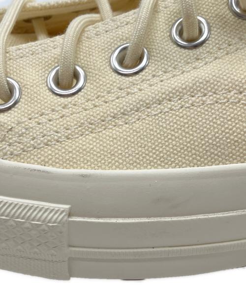CONVERSE ADDICT（コンバース アディクト）CONVERSE ADDICT (コンバース アディクト) ローカットスニーカー アイボリー サイズ:29㎝の古着・服飾アイテム