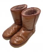 UGGアグ）の古着「W CLASSIC SHORT CROCO」｜ブラウン