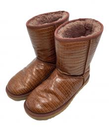 UGG（アグ）の古着「W CLASSIC SHORT CROCO」｜ブラウン