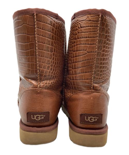 UGG（アグ）UGG (アグ) W CLASSIC SHORT CROCO ブラウン サイズ:US8 / UK6.5 / EU39 / 25cmの古着・服飾アイテム