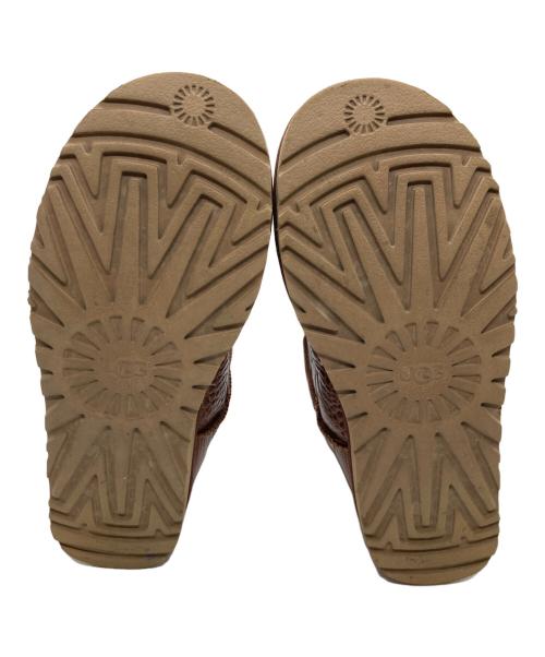 UGG（アグ）UGG (アグ) W CLASSIC SHORT CROCO ブラウン サイズ:US8 / UK6.5 / EU39 / 25cmの古着・服飾アイテム