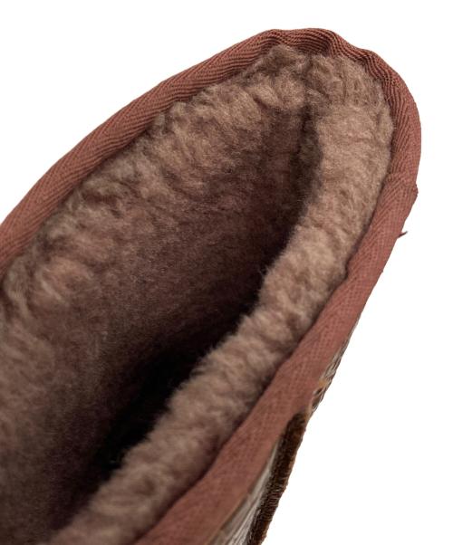 UGG（アグ）UGG (アグ) W CLASSIC SHORT CROCO ブラウン サイズ:US8 / UK6.5 / EU39 / 25cmの古着・服飾アイテム