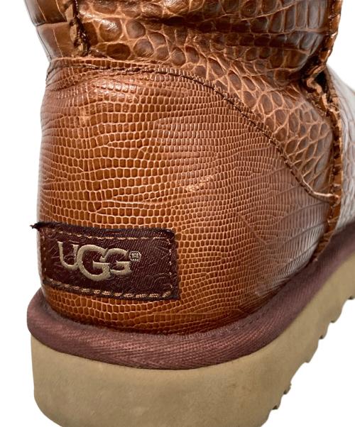 UGG（アグ）UGG (アグ) W CLASSIC SHORT CROCO ブラウン サイズ:US8 / UK6.5 / EU39 / 25cmの古着・服飾アイテム