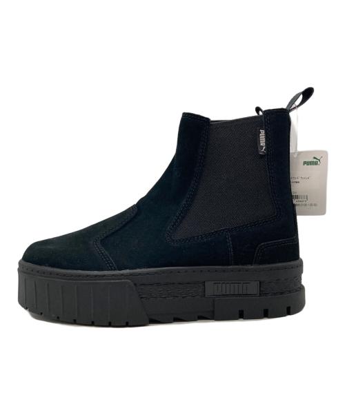 PUMA（プーマ）PUMA (プーマ) メイズチェルシースウェード ブラック サイズ:UK4.5/EUR37.5/WUWM7/CM23.5 未使用品の古着・服飾アイテム