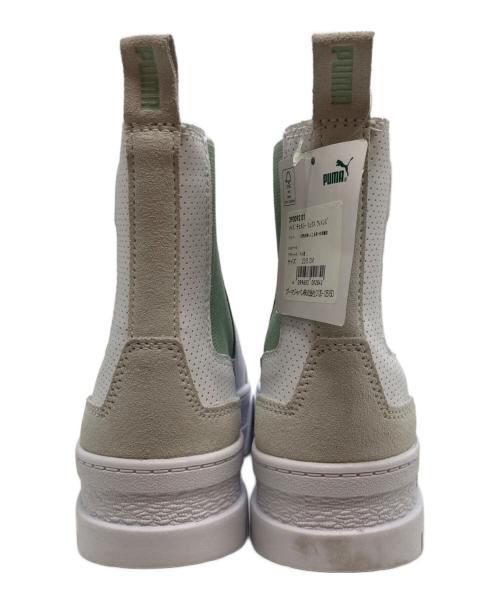 PUMA（プーマ）PUMA (プーマ) メイズチェルシーリュクス ホワイト サイズ:23.5 未使用品の古着・服飾アイテム