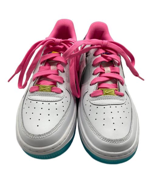 NIKE（ナイキ）NIKE (ナイキ) AIR FORCE1 ホワイト×ピンク サイズ:23.5cmの古着・服飾アイテム