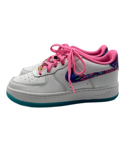 NIKE（ナイキ）NIKE (ナイキ) AIR FORCE1 ホワイト×ピンク サイズ:23.5cmの古着・服飾アイテム