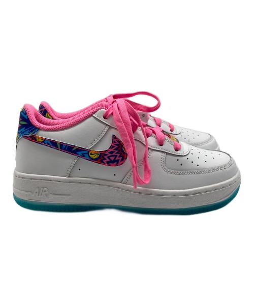 NIKE（ナイキ）NIKE (ナイキ) AIR FORCE1 ホワイト×ピンク サイズ:23.5cmの古着・服飾アイテム