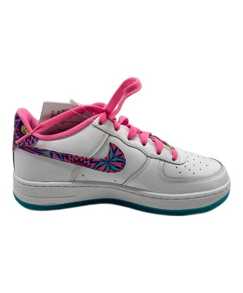 NIKE（ナイキ）NIKE (ナイキ) AIR FORCE1 ホワイト×ピンク サイズ:23.5cmの古着・服飾アイテム