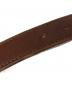中古・古着 KREIS (クライス) レザーベルト ブラウン：5000円