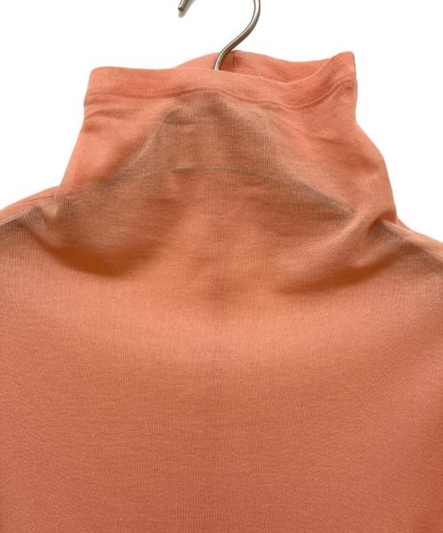 ISSEY MIYAKE（イッセイミヤケ）ISSEY MIYAKE (イッセイミヤケ) ハイネックカットソー ピンク サイズ:2の古着・服飾アイテム